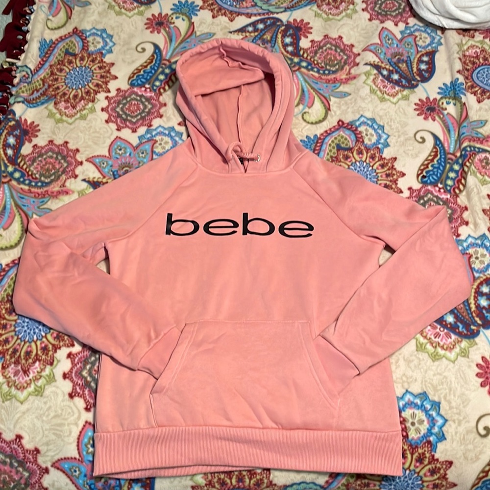 Bebe hoodie size M Like New! Worn once